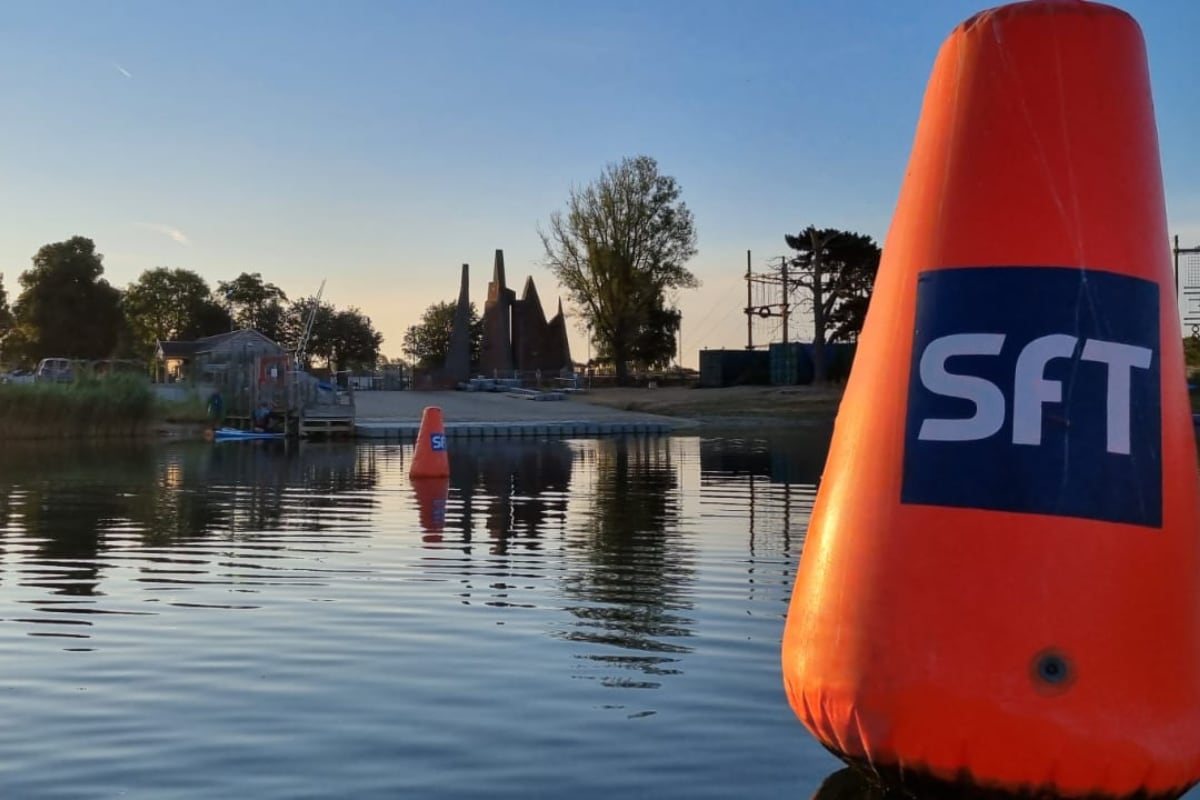 Swim for Tri - Lou Parker and Dede Singh Open Water swim